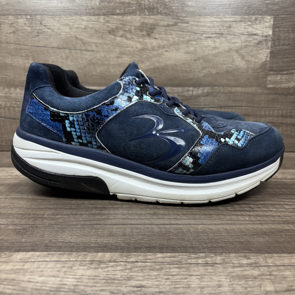 GDefy Gravity Defyer Silvanit Suede Blue Womens US Size 10 TB9047FBU Sneakers